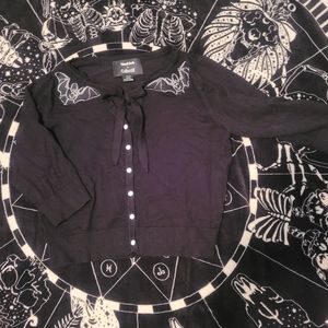NWOT Collectif Bat Cardigan